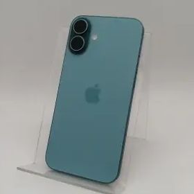 【中古】Apple 国内版 【SIMフリー】 iPhone 16 Plus 128GB ティール MXVF3J/A【福岡筑紫】保証期間１ヶ月【ランクA】