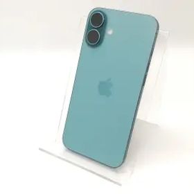 【中古】Apple 国内版 【SIMフリー】 iPhone 16 Plus 128GB ティール MXVF3J/A【秋葉4号】保証期間１ヶ月【ランクA】