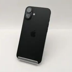 【中古】Apple 国内版 【SIMフリー】 iPhone 16 Plus 128GB ブラック MXVA3J/A【小倉駅前】保証期間１ヶ月【ランクA】