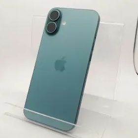 【中古】Apple 国内版 【SIMフリー】 iPhone 16 Plus 128GB ティール MXVF3J/A【川崎駅前】保証期間１ヶ月【ランクA】