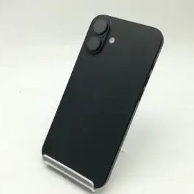 【中古】Apple docomo 【SIMフリー】 iPhone 16 Plus 256GB ブラック MXVG3J/A【広島】保証期間１ヶ月【ランクB】