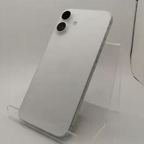 【中古】Apple docomo 【SIMフリー】 iPhone 16 Plus 128GB ホワイト MXVC3J/A【川崎】保証期間１ヶ月【ランクA】