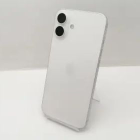 【中古】Apple 国内版 【SIMフリー】 iPhone 16 Plus 256GB ホワイト MXVH3J/A【新宿2】保証期間１ヶ月【ランクA】