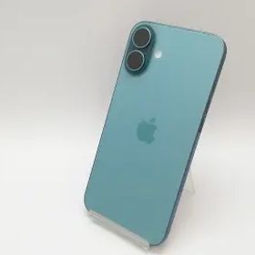 【中古】Apple 国内版 【SIMフリー】 iPhone 16 Plus 128GB ティール MXVF3J/A【鹿児島中町】保証期間１ヶ月【ランクA】