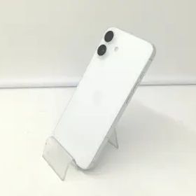 【中古】Apple 国内版 【SIMフリー】 iPhone 16 Plus 256GB ホワイト MXVH3J/A【仙台駅東口】保証期間１ヶ月【ランクA】
