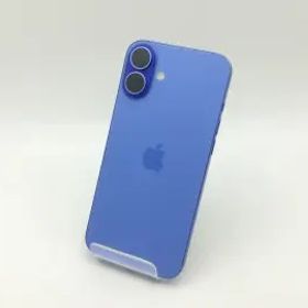 【中古】Apple 国内版 【SIMフリー】 iPhone 16 Plus 128GB ウルトラマリン MXVE3J/A【神戸】保証期間１ヶ月【ランクA】