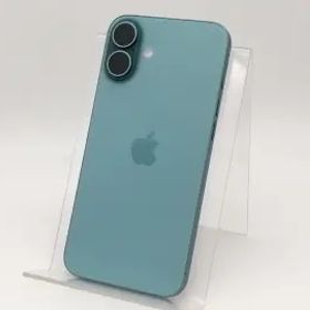 【中古】Apple 国内版 【SIMフリー】 iPhone 16 Plus 128GB ティール MXVF3J/A【なんば】保証期間１ヶ月【ランクA】
