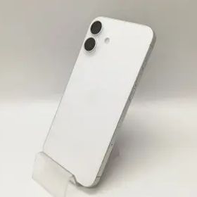 【中古】Apple 国内版 【SIMフリー】 iPhone 16 Plus 256GB ホワイト MXVH3J/A【福岡天神】保証期間１ヶ月【ランクA】