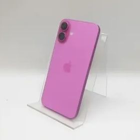 【中古】Apple 国内版 【SIMフリー】 iPhone 16 Plus 256GB ピンク MXVJ3J/A【道玄坂】保証期間１ヶ月【ランクA】
