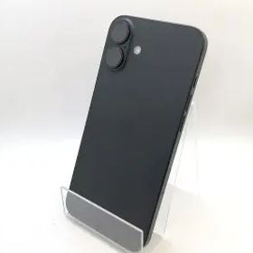 【中古】Apple 国内版 【SIMフリー】 iPhone 16 Plus 256GB ブラック MXVG3J/A【福岡筑紫】保証期間１ヶ月【ランクA】