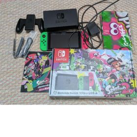 ニンテンドースイッチ(Nintendo Switch)の【左スティック不調】Nintendo Switch スプラトゥーン2セット(家庭用ゲーム機本体)