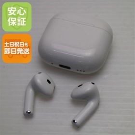 アップル(Apple)のAirPods 4(アクティブノイズキャンセリング搭載) イヤホン APPLE 即日発送 土日祝発送OK M888(ヘッドフォン/イヤフォン)