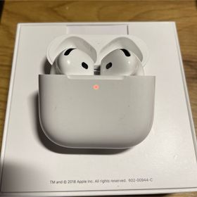 アップル(Apple)のApple Airpods 第4世代 ノイズキャンセリング付きなし(ヘッドフォン/イヤフォン) アップル(Apple)のApple Airpods 第4世代 ノイズキャンセリング付きなし(ヘッドフォン/イヤフォン)