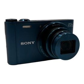 ■SONY DSC-WX300 コンパクトデジタルカメラ 20倍ズーム Cyber-shot ブルー 動作確認済み2529882