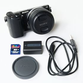【即日発送】SONY NEX-5T ブラック／E20mm F2.8(ミラーレス一眼)