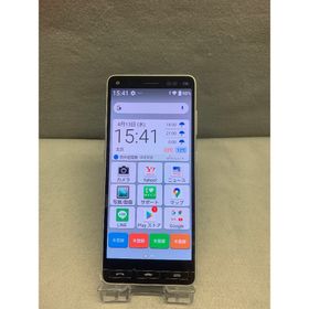美品 SMフリー 京セラ かんたんスマホ2 A001KC 32GB シルバー色(スマートフォン本体)