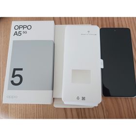 オッポ(OPPO)のOPPO A5 5G SIMフリー ホワイト 未使用品(スマートフォン本体)