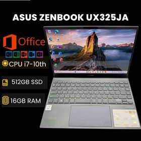 エイスース(ASUS)のASUS ZenBook UX325JA i7-1065G7 16GB 512G(ノートPC)