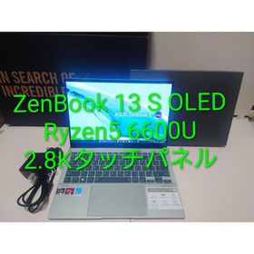 エイスース(ASUS)のASUS ZenbookOLED/Ryzen5 6600U/2.8Kタッチパネル(ノートPC)