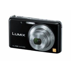 【中古】パナソニック デジタルカメラ ルミックス FX80 光学5倍 アーバンブラック DMC-FX80-K(コンパクトデジタルカメラ)