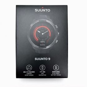 スント(SUUNTO)のSUUNTO 9 BARO Black GPSウォッチ 気圧高度計 防水 新品(腕時計(デジタル)) スント(SUUNTO)のSUUNTO 9 BARO Black GPSウォッチ 気圧高度計 防水 新品(腕時計(デジタル))
