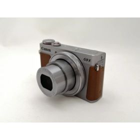 【中古】Canon PowerShot G9 X Mark II シルバー【新宿2】保証期間1ヶ月【ランクA】