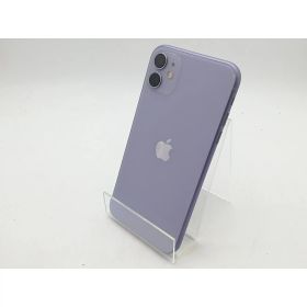 【中古】Apple au 【SIMロック解除済み】 iPhone 11 64GB パープル MWLX2J/A【柏】保証期間1ヶ月【ランクB】