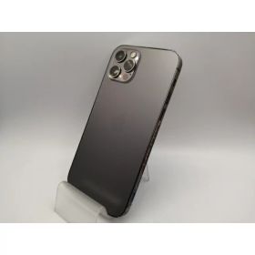 【中古】Apple docomo 【SIMロック解除済み】 iPhone 12 Pro 128GB グラファイト MGM53J/A【秋葉本店】保証期間1ヶ月【ランクC】