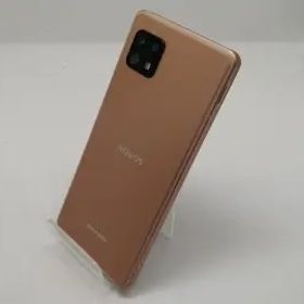 【中古】SHARP 国内版 【SIMフリー】 AQUOS Sense6 ライトカッパー 4GB 64GB SH-M19【宇田川】保証期間１ヶ月【ランクA】