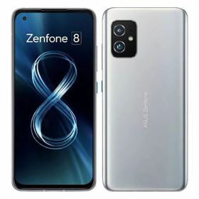 【中古】【安心保証】 ZenFone 8 ZS590KS-SL256S8[256GB/8GB] SIMフリー ホライゾンシルバー