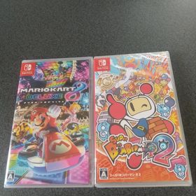 ニンテンドースイッチ(Nintendo Switch)のマリオカート8 デラックス + スーパーボンバーマン R 2(家庭用ゲームソフト) ニンテンドースイッチ(Nintendo Switch)のマリオカート8 デラックス + スーパーボンバーマン R 2(家庭用ゲームソフト)