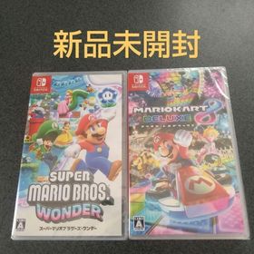 ニンテンドースイッチ(Nintendo Switch)のマリオカート8 デラックス + スーパーマリオブラザーズ ワンダー(家庭用ゲームソフト) ニンテンドースイッチ(Nintendo Switch)のマリオカート8 デラックス + スーパーマリオブラザーズ ワンダー(家庭用ゲームソフト)