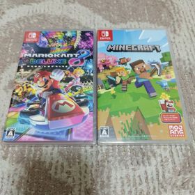 ニンテンドウ(任天堂)の【未開封品】マリオカート8 デラックス・マインクラフト Switch(家庭用ゲームソフト) ニンテンドウ(任天堂)の【未開封品】マリオカート8 デラックス・マインクラフト Switch(家庭用ゲームソフト)
