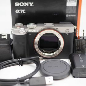 ソニー(SONY)の■5710ショット■ SONY α7C ボディ シルバー ILCE-7C S(ミラーレス一眼) ソニー(SONY)の■5710ショット■ SONY α7C ボディ シルバー ILCE-7C S(ミラーレス一眼)