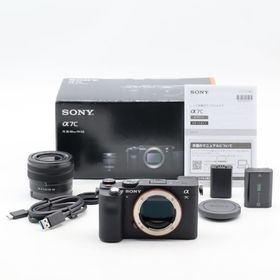 ソニー(SONY)の【ショット数7,388】SONY α7C ズームレンズキット ブラック(ミラーレス一眼) ソニー(SONY)の【ショット数7,388】SONY α7C ズームレンズキット ブラック(ミラーレス一眼)