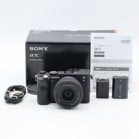 ソニー(SONY)のSONY α7C ズームレンズキット ブラック(ミラーレス一眼) ソニー(SONY)のSONY α7C ズームレンズキット ブラック(ミラーレス一眼)