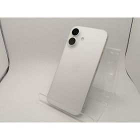 【中古】Apple 国内版 【SIMフリー】 iPhone 16 256GB ホワイト MYDX3J/A【府中ル・シーニュ】保証期間１ヶ月【ランクB】