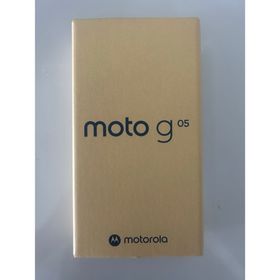 モトローラ(Motorola)の新品未使用^Motorola moto g05 本体ミスティブルSIM FREE(スマートフォン本体)