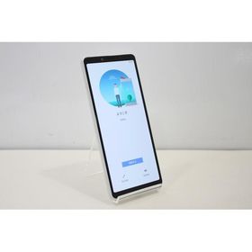 スマートフォン 本体 Xperia 10 II SOV43 SONY au SIMロック解除済み SIMフリー 残債なし 64GB ホワイト