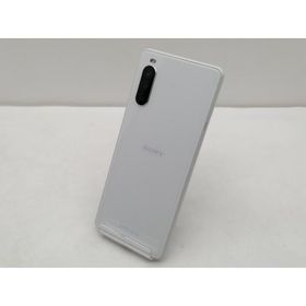 【中古】SONY au 【SIMロック解除済み】 Xperia 10 II ホワイト 4GB 64GB SOV43【仙台イービーンズ】保証期間１ヶ月【ランクB】