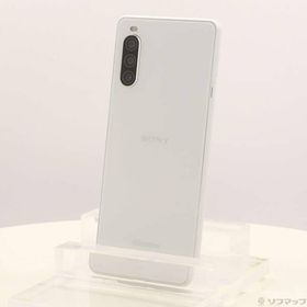 〔中古〕SONY(ソニー) Xperia 10 II 64GB ホワイト SO-41A docomoロック解除SIMフリー〔348-ud〕