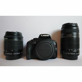 【美品】Canon EOS Kiss x7ダブルズームキット キャノン(ミラーレス一眼)