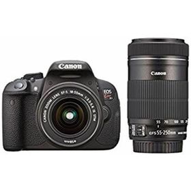 Canon デジタル一眼レフカメラ EOS Kiss X7i ダブルズームキット EF-S18-55 IS STM/EF-S55-250 IS STM付属 KISSX7I-WKIT(デジタル一眼)