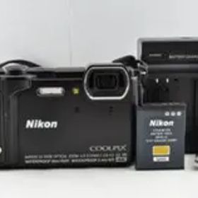 美品 Nikon COOLPIX W300 ブラック デジタルカメラ