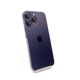 【最速発送】 iPhone 14 Pro Max 256GB Deep Purple softbank SIMフリー 白ロム【難有】 74%