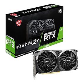 【中古】【未使用】MSI GeForce RTX 3050 VENTUS 2X 8G OC グラフィックスボード VD7986