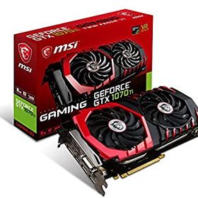 【中古】 MSI GeForce GTX 1070 Ti GAMING 8G グラフィックスボード VD6490