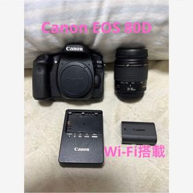 キヤノン(Canon)のCanon EOS 80D 標準レンズセットCanon EF28-80㎜(デジタル一眼)