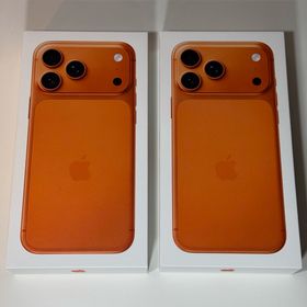 アップル(Apple)のiphone 17 pro max 1tb コズミックオレンジ 2台(スマートフォン本体) アップル(Apple)のiphone 17 pro max 1tb コズミックオレンジ 2台(スマートフォン本体)