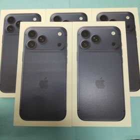 アップル(Apple)の５台【未開封新品】アップル iPhone17 ProMax 256GB Ｄブルー(スマートフォン本体) アップル(Apple)の５台【未開封新品】アップル iPhone17 ProMax 256GB Ｄブルー(スマートフォン本体)